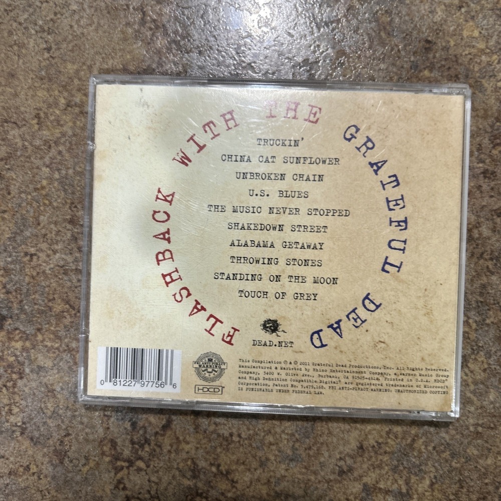 Grateful Dead : Flashback With The Grateful Dead CD GDP 2011 - Picture 2 of 3